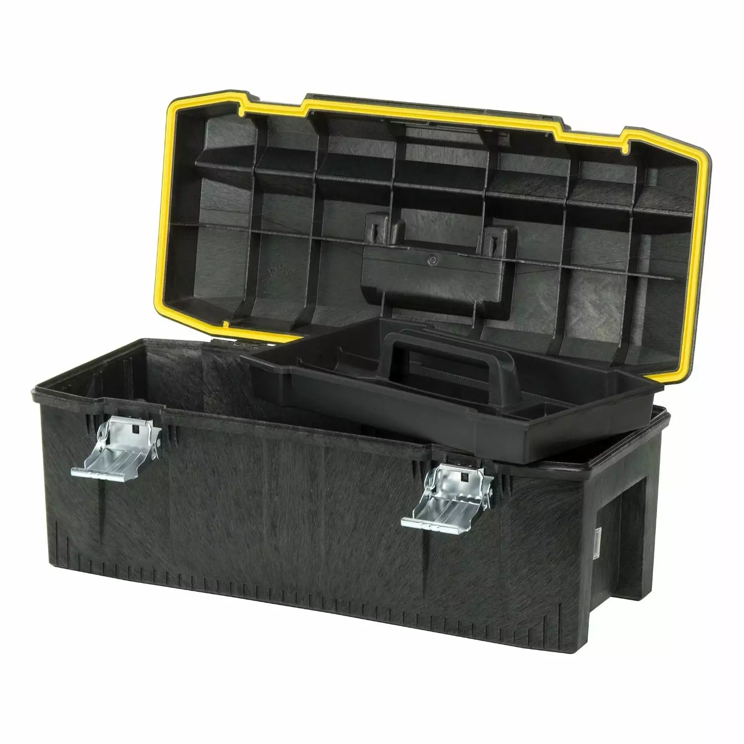 Tools & Equipment Stanley 028001L 28-Inch Extra Large Capacity V-Groove Structural Foam Toolbox 4 Tools & Equipment Stanley 028001L 28-Inch Extra Large Capacity V-Groove Structural Foam Toolbox