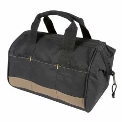 Custom Leather Craft Custom Leathercraft 1161 12" X 8.5" X 8" 14-Pocket Standard BigMouth Tool Bag Tools & Equipment 12 Custom Leather Craft Custom Leathercraft 1161 12