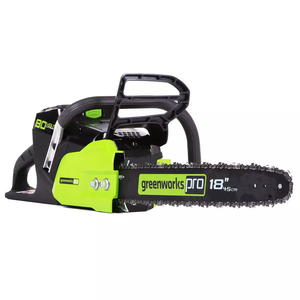 GreenWorks 2000002 80-Volt 18-Inch 2.0Ah Heavy Duty Cordless Chainsaw Kit Lawn & Outdoor Power 4 GreenWorks 2000002 80-Volt 18-Inch 2.0Ah Heavy Duty Cordless Chainsaw Kit Lawn & Outdoor Power