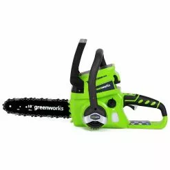Lawn & Outdoor Power GreenWorks 20362 24-Volt 10-Inch 2.0Ah Tool-Less Cordless Chainsaw Kit