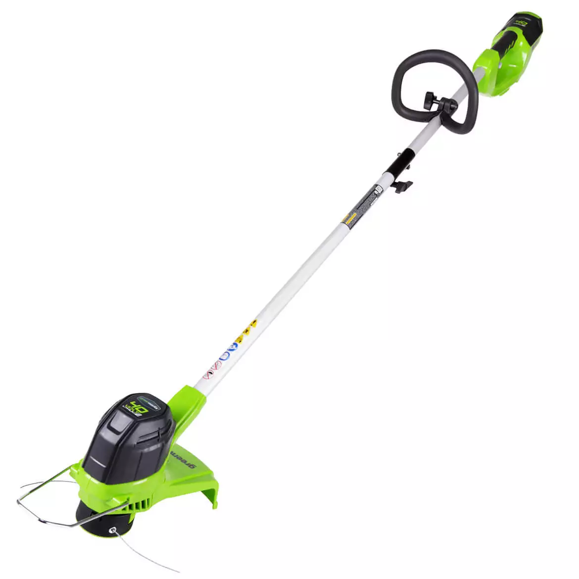 GreenWorks 2101602 40-Volt 12-Inch GMAX Cordless Lithium-Ion String Trimmer Kit Lawn & Outdoor Power 3 GreenWorks 2101602 40-Volt 12-Inch GMAX Cordless Lithium-Ion String Trimmer Kit Lawn & Outdoor Power