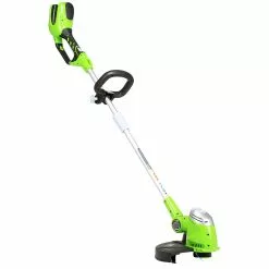 GreenWorks 21332 40-Volt 13-Inch G-MAX Pivot Cordless String Trimmer - Bare Tool