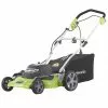 Lawn & Outdoor Power GreenWorks 25022 20" 12-Amp Electric Push Button Start Walk Behind Lawn Mower