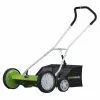 GreenWorks 25072 20-Inch 2-in-1 Push Reel Lawn Mower W/ Grass Catcher