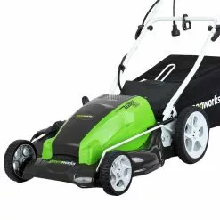 GreenWorks 2507702 21-Inch 13-Amp 3-in-1 Electric Brushed Push Lawn Mower Lawn & Outdoor Power