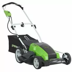 GreenWorks 25112 21-Inch 13-Amp Push Start Electric Walk Behind Lawn Mower Lawn & Outdoor Power