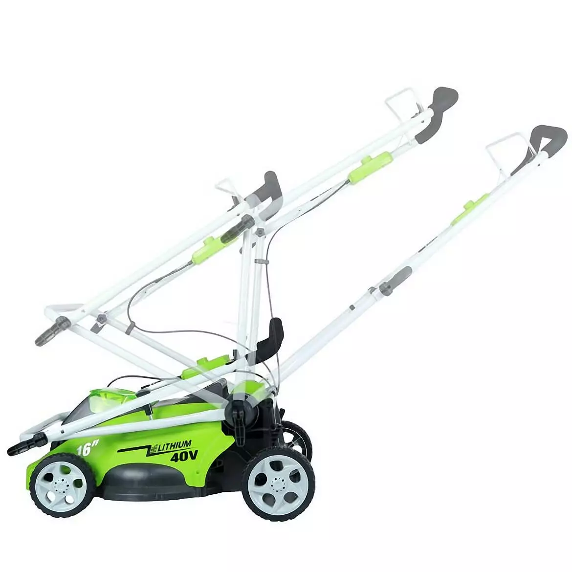 GreenWorks 25322 40-Volt 16-Inch Cordless Lithium-Ion Walk Behind Lawn Mower 4 GreenWorks 25322 40-Volt 16-Inch Cordless Lithium-Ion Walk Behind Lawn Mower
