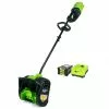 GreenWorks GLSS802100 80-Volt 12-Inch 2.0Ah Cordless Snow Shovel Kit - 2600602 Lawn & Outdoor Power