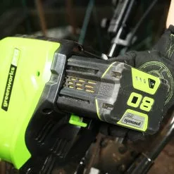 Lawn & Outdoor Power GreenWorks TL80L210 80-Volt 10-Inch Heavy Duty Cordless Tiller Kit- 2800302 9 Lawn & Outdoor Power GreenWorks TL80L210 80-Volt 10-Inch Heavy Duty Cordless Tiller Kit- 2800302