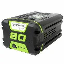 Tools & Equipment GreenWorks GBA80200 80-Volt 2.0Ah Lithium-Ion Slide Battery - 2901302