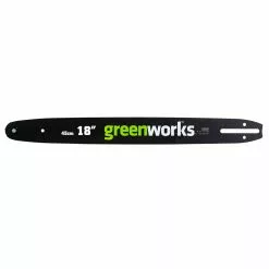 GreenWorks 2904102 18-Inch Steel Replacement Chainsaw Bar And Chain Combo