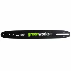 GreenWorks 2904702 14-Inch Steel Replacement Chainsaw Bar And Chain Combo