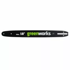 GreenWorks 29142 18-Inch Heavy Duty Steel Replacement Chainsaw Bar Chainsaws
