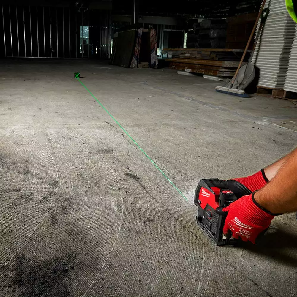 Milwaukee 3622-20 M12 12V Cordless Green Cross Line W/ Plumb Points Laser Level 7 Milwaukee 3622-20 M12 12V Cordless Green Cross Line W/ Plumb Points Laser Level