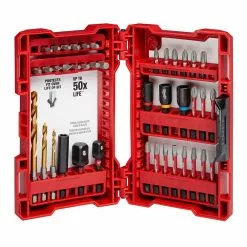 Milwaukee 48-32-4006 Optimized Shockzone Steel Impact Drill & Drive Set - 40pc