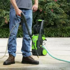 GreenWorks GPW1702 1,700-Psi Vertical Pressure Washer W/ Hose Reel - 5100402 10 GreenWorks GPW1702 1,700-Psi Vertical Pressure Washer W/ Hose Reel - 5100402