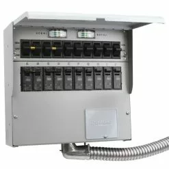 Transfer Switches Reliance 510C 120/240-Volt 50-Amp 10-Circuit Pro/Tran 2 Indoor Transfer Switch