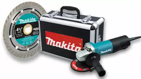 Makita 9557PBX1 4-1/2 In Paddle Switch Angle Grinder W/ Case And Grinding Wheels 6 Makita 9557PBX1 4-1/2 In Paddle Switch Angle Grinder W/ Case And Grinding Wheels