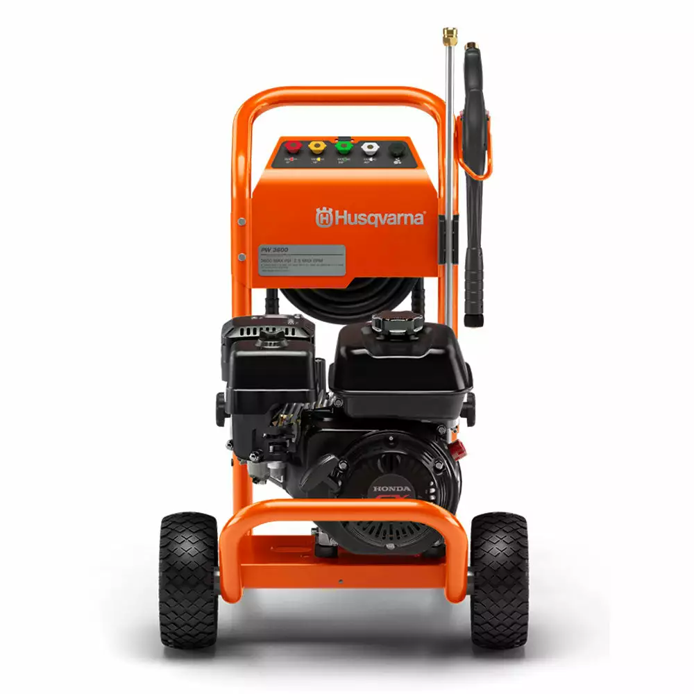 Husqvarna 967979401 HH36 2.5 GPM 3600 PSI Pressure Washer W/ 50 Ft Flexible Hose 3 Husqvarna 967979401 HH36 2.5 GPM 3600 PSI Pressure Washer W/ 50 Ft Flexible Hose