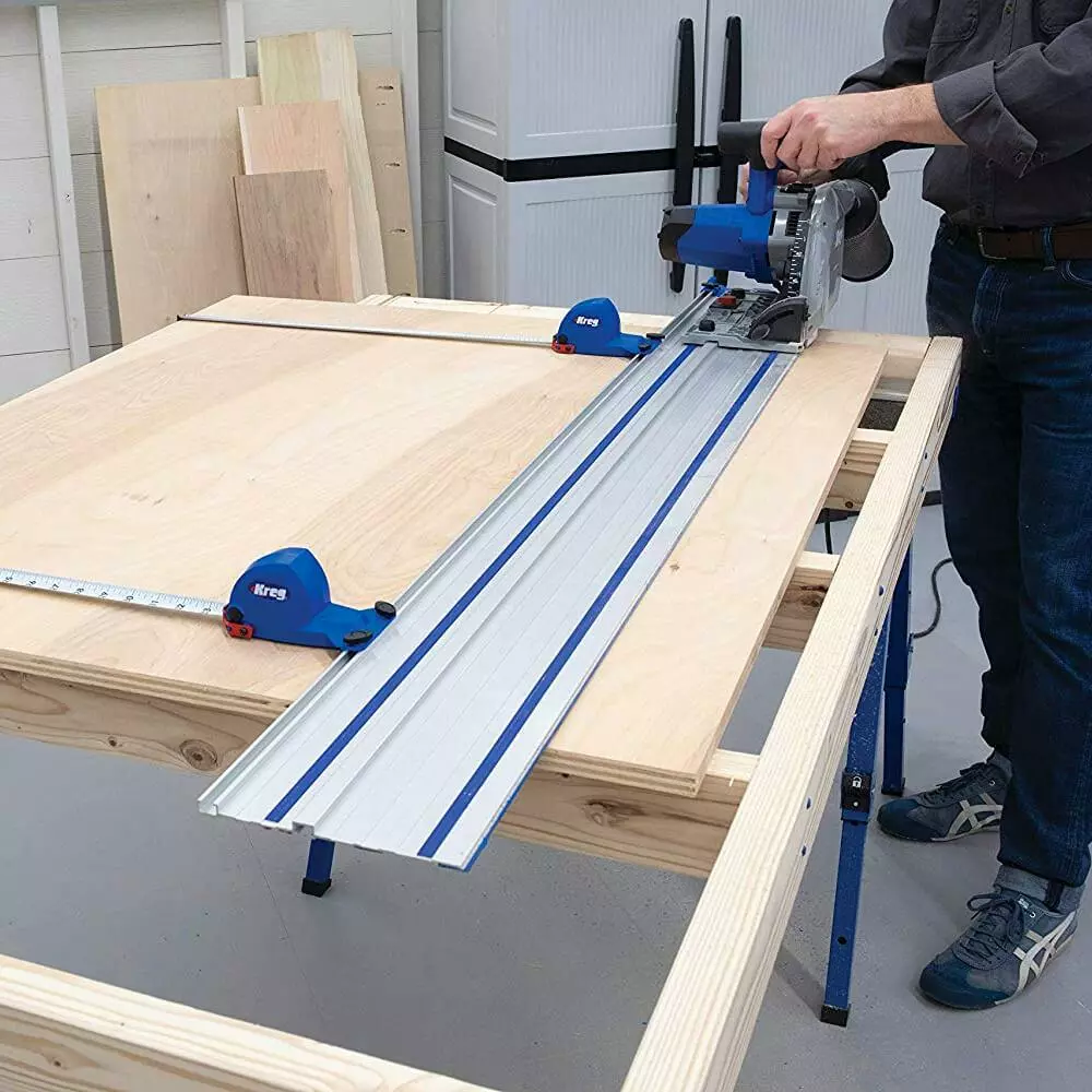 Kreg ACS430 62 Inch Aluminum Versatile Adaptive Cutting System Guide Track Tools & Equipment 4 Kreg ACS430 62 Inch Aluminum Versatile Adaptive Cutting System Guide Track Tools & Equipment