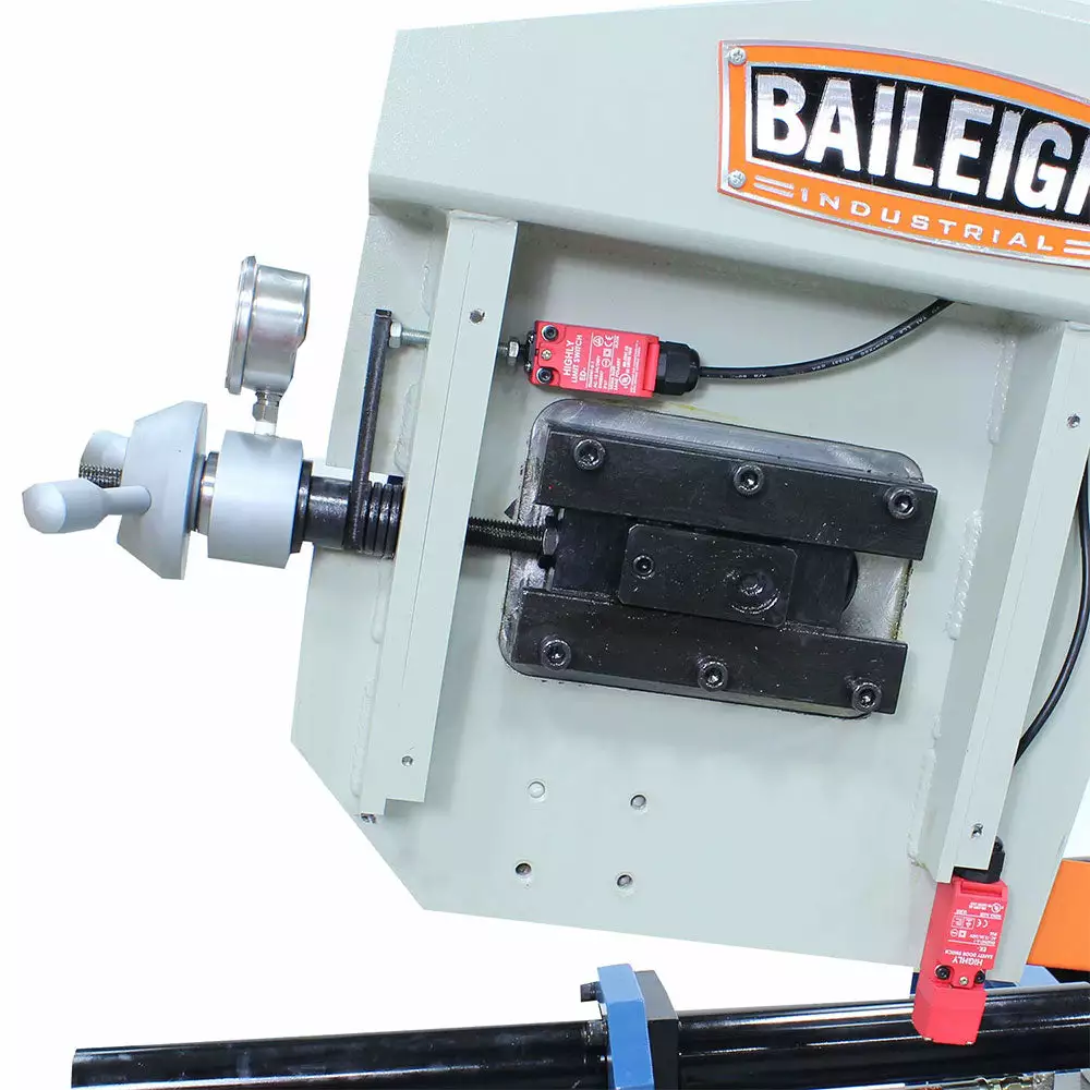 Baileigh 1001298 BS-20SA-DM 13" Dual Miter Band Saw W/ Cast Iron Bow 5 Baileigh 1001298 BS-20SA-DM 13" Dual Miter Band Saw W/ Cast Iron Bow