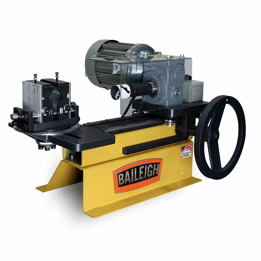 Tools & Equipment Baileigh 1008056 TN-300 110V Hole Saw Tube Pipe Notcher W/Rigid Steel Plate Base 3 Tools & Equipment Baileigh 1008056 TN-300 110V Hole Saw Tube Pipe Notcher W/Rigid Steel Plate Base