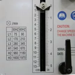 Tools & Equipment Baileigh 1020692 VMD-828G 110V 2HP Vertical Mill Drill W/ 1.5" Drill Capacity 19 Tools & Equipment Baileigh 1020692 VMD-828G 110V 2HP Vertical Mill Drill W/ 1.5