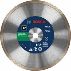 Bosch DB843S 8" Standard Continuous Rim Clean Cut Diamond Blade Power Tools