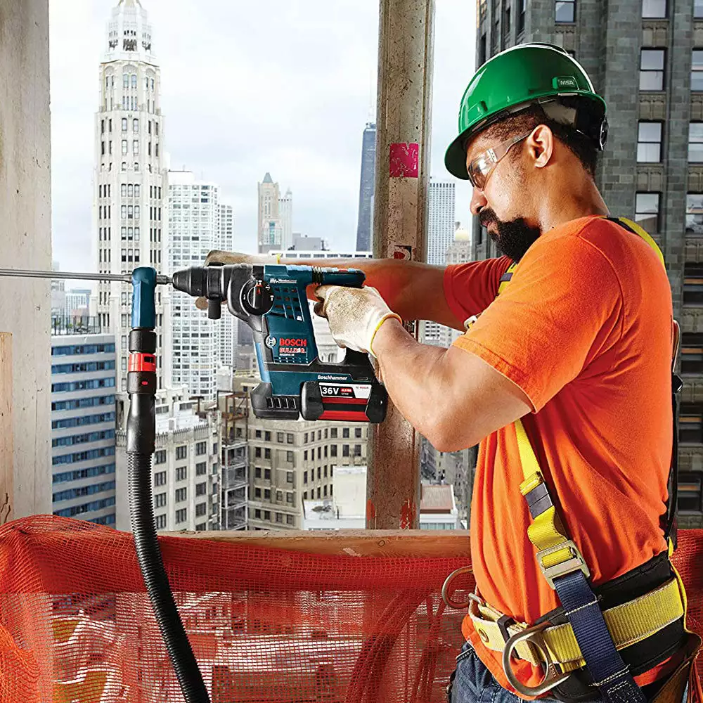 Tools & Equipment Bosch DXS2094 9/16 In. X 15 In. SDS-plus Speed Clean Dust Extraction Bit 7 Tools & Equipment Bosch DXS2094 9/16 In. X 15 In. SDS-plus Speed Clean Dust Extraction Bit