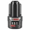 Bosch GBA12V30 12 Volt 3.0Ah Max Lithium-Ion Compact Battery Pack Tools & Equipment