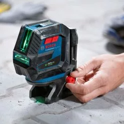 Bosch GCL100-40G 165' Green Beam Self Leveling Cross Line Laser W/ Plumb Points Tools & Equipment