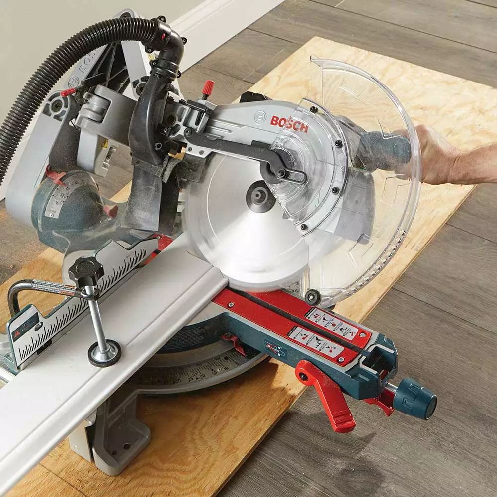 Bosch GCM18V-12GDCN 18V PROFACTOR Surgeon 12" Dual Bevel Glide Miter Saw - Bare Tool Tools & Equipment 5 Bosch GCM18V-12GDCN 18V PROFACTOR Surgeon 12" Dual Bevel Glide Miter Saw - Bare Tool Tools & Equipment
