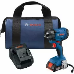 Bosch GDR18V-1400B12 18V 1/4" Cordless Hex Impact Driver W/ Slimpack Battery