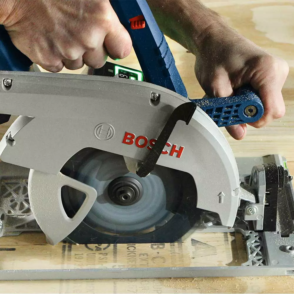 Tools & Equipment Bosch GKS18V-25GCB14 18V PROFACTOR 7-1/4" Strong Arm Circular Saw W/ 8Ah Battery 6 Tools & Equipment Bosch GKS18V-25GCB14 18V PROFACTOR 7-1/4" Strong Arm Circular Saw W/ 8Ah Battery