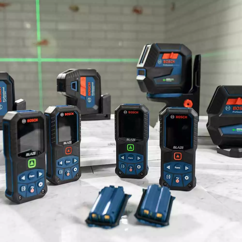 Bosch GPL100-50G 125' 5 Point Cordless Green Beam Self Leveling Alignment Laser Tools & Equipment 11 Bosch GPL100-50G 125' 5 Point Cordless Green Beam Self Leveling Alignment Laser Tools & Equipment