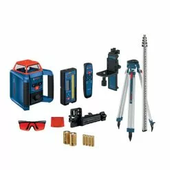 Tools & Equipment Bosch GRL2000-40HVK Cordless Self Leveling Horizontal/Vertical Rotary Laser Kit
