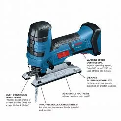 Tools & Equipment Bosch GST18V-47N 18V Lightweight Cordless Barrel-Grip Jig Saw - Bare Tool 12 Tools & Equipment Bosch GST18V-47N 18V Lightweight Cordless Barrel-Grip Jig Saw - Bare Tool