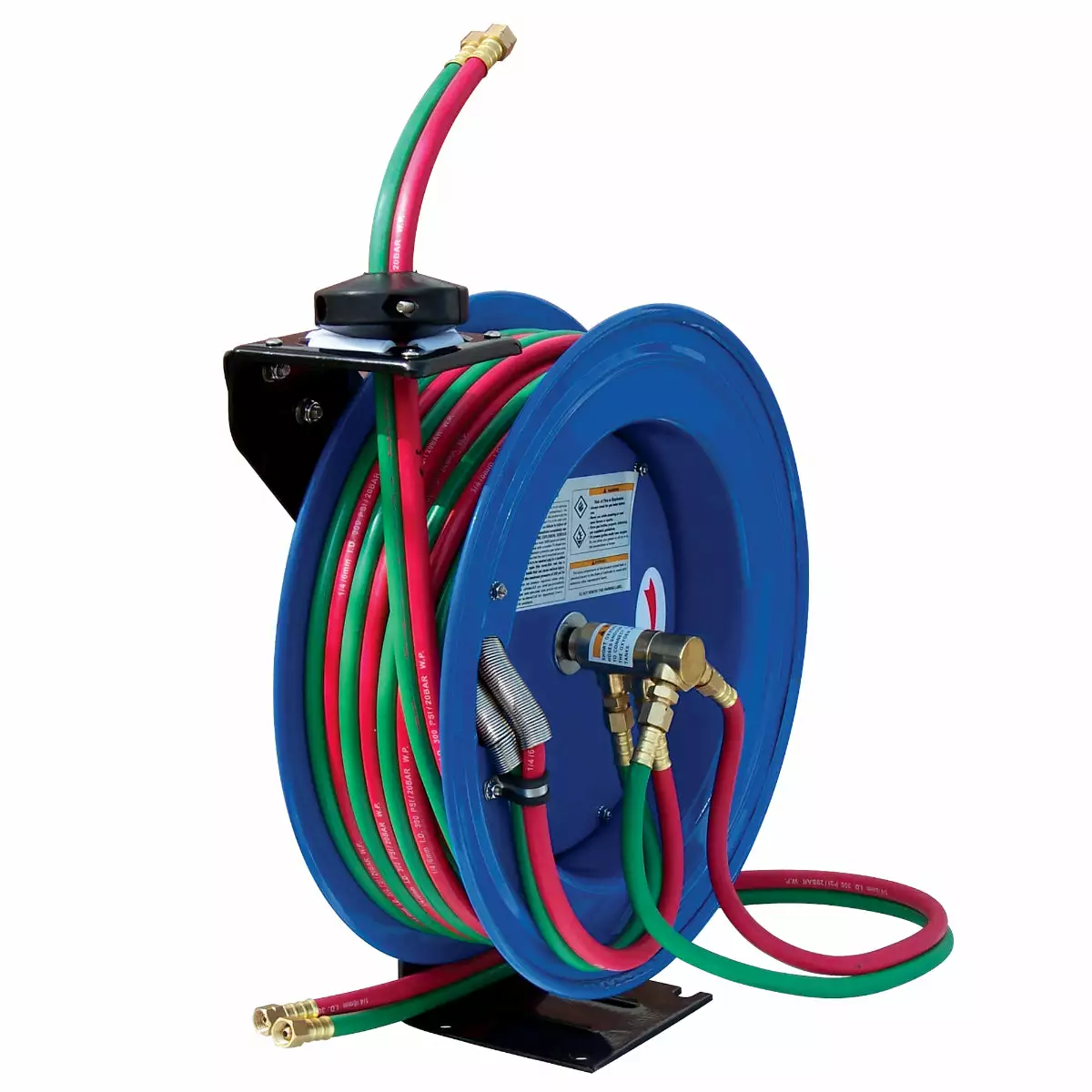 Tools & Equipment Cyclone Pneumatic CP3100 1/4" X 100' Dual-Hose Twin Welding Welder Reel 3 Tools & Equipment Cyclone Pneumatic CP3100 1/4" X 100' Dual-Hose Twin Welding Welder Reel