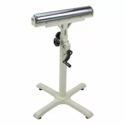 Shop Fox D4111 26-1/2 Inch - 41 Inch Adjustable Height Helical Gear Roller Stand Power Tools