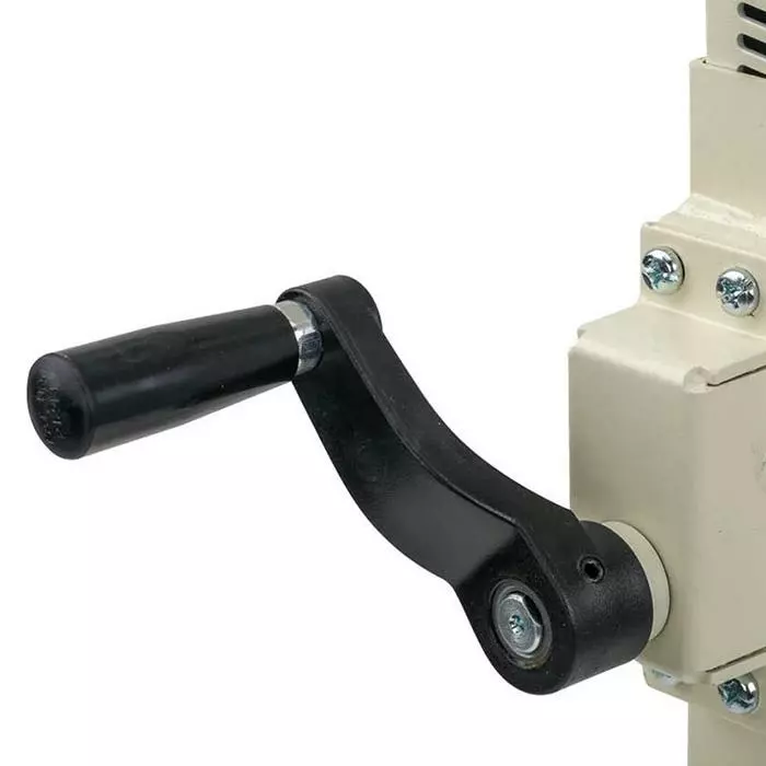 Shop Fox D4111 26-1/2 Inch - 41 Inch Adjustable Height Helical Gear Roller Stand Power Tools 6 Shop Fox D4111 26-1/2 Inch - 41 Inch Adjustable Height Helical Gear Roller Stand Power Tools