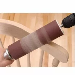 Sanders Shop Fox D4595 7-1/2 Inch X 2-1/4 Inch 150 Grit Handheld Pneumatic Drum Sander