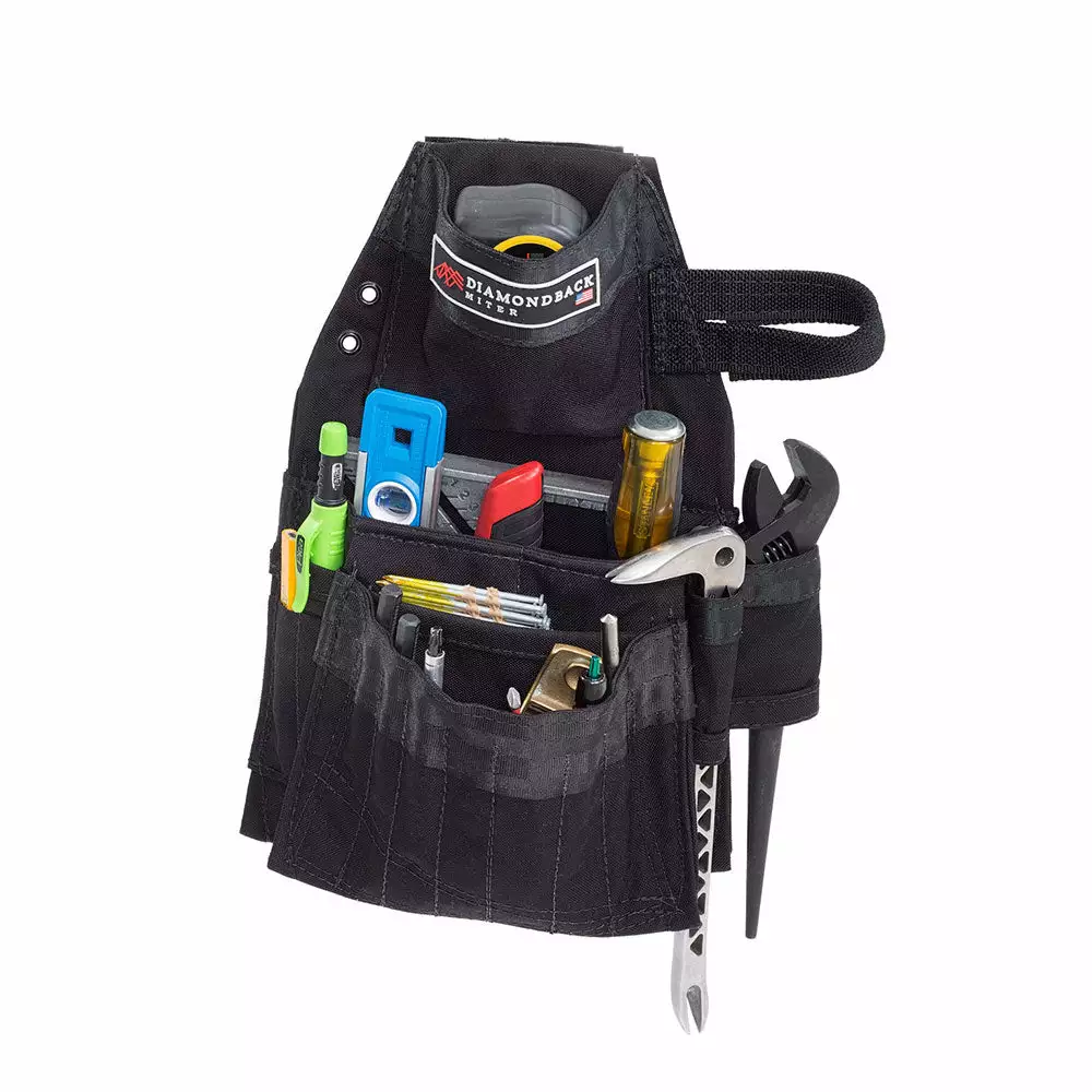 DIAMONDBACK DB2-14-BK-L-ST Black Miter Left Side Pouch 5 DIAMONDBACK DB2-14-BK-L-ST Black Miter Left Side Pouch