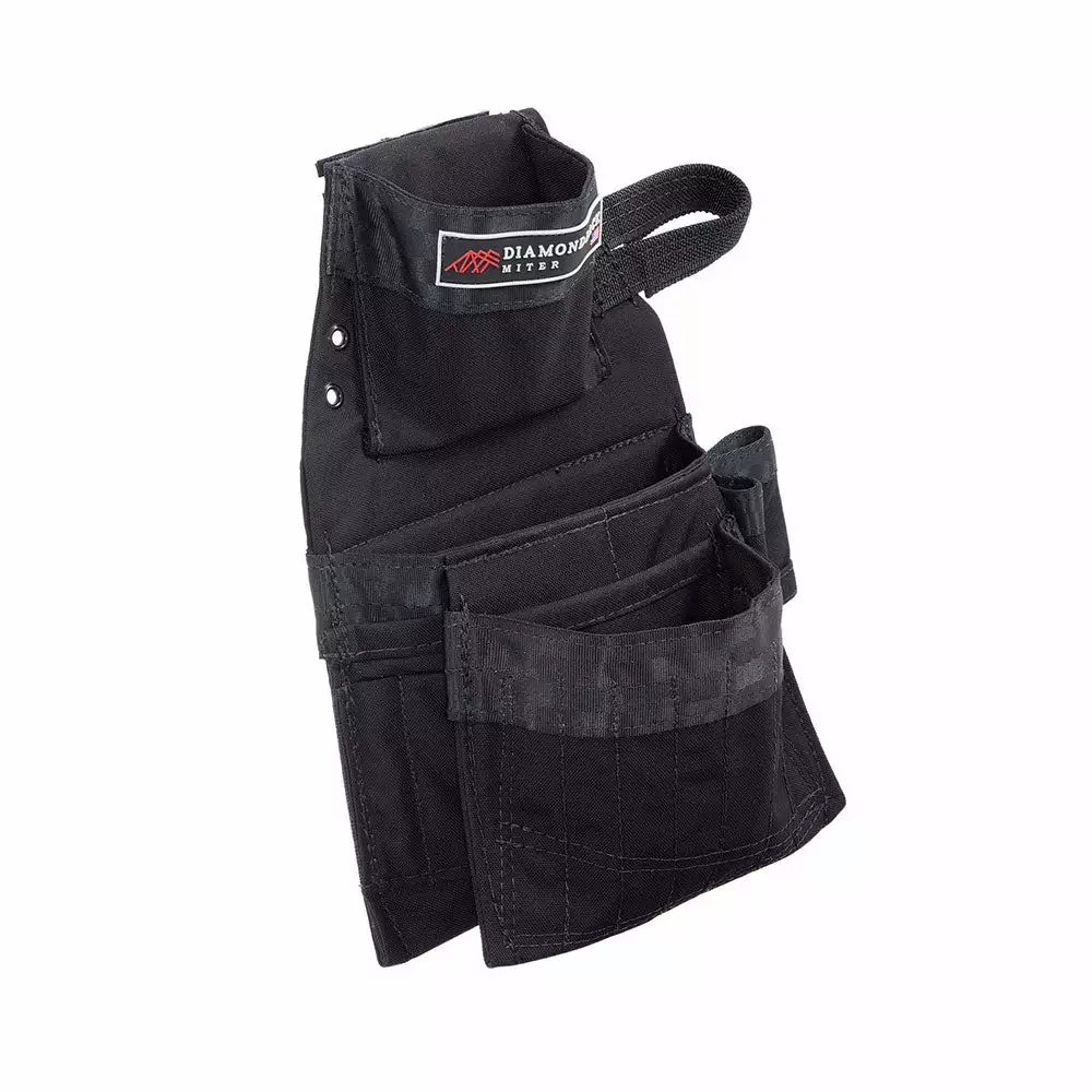 DIAMONDBACK DB2-14-BK-L-ST Black Miter Left Side Pouch 6 DIAMONDBACK DB2-14-BK-L-ST Black Miter Left Side Pouch