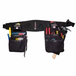 Tools & Equipment DIAMONDBACK DB5-11-BK-M Black Grrande Tool Belt Medium
