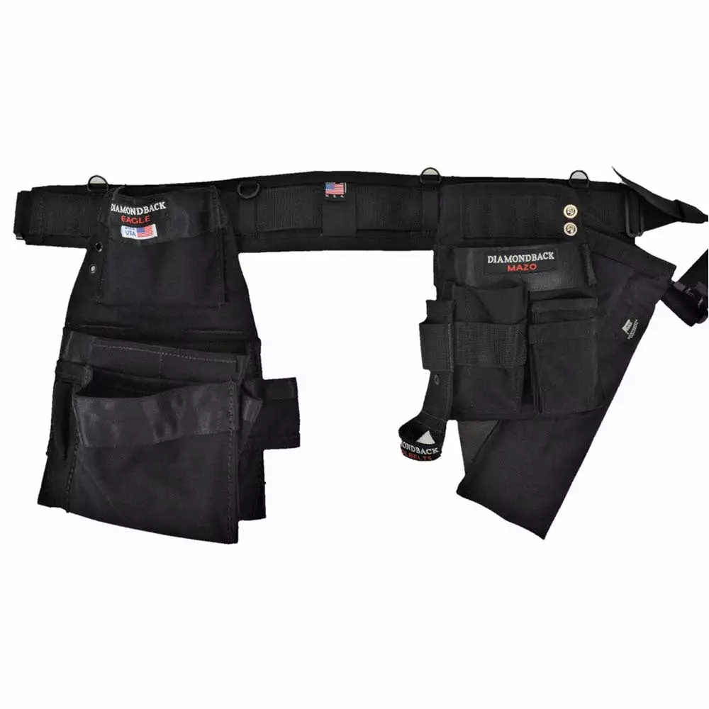 Tools & Equipment DIAMONDBACK DB5-16-BK-L Black The Chopo Tool Belt Large 3 Tools & Equipment DIAMONDBACK DB5-16-BK-L Black The Chopo Tool Belt Large