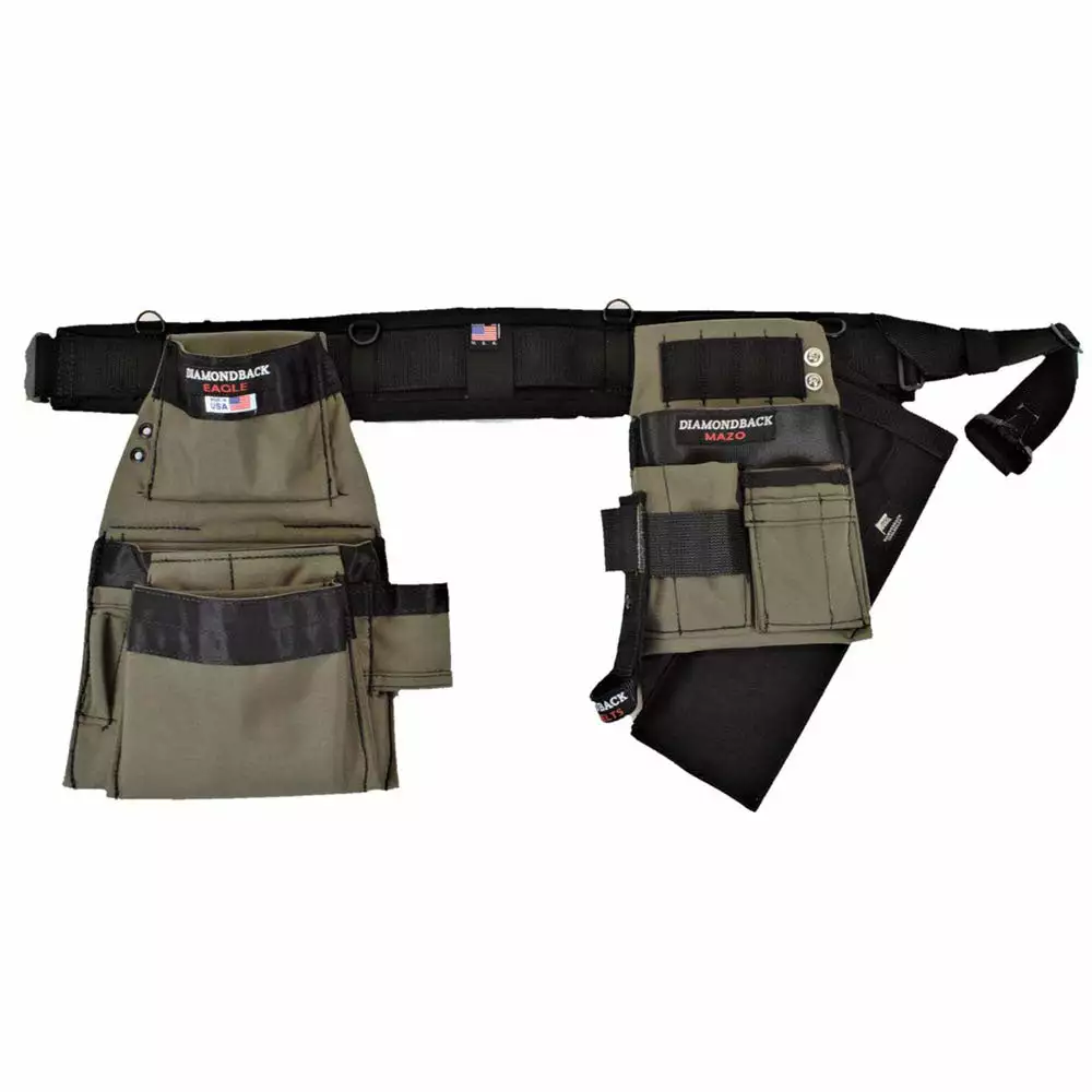 Tools & Equipment DIAMONDBACK DB5-16-GR-M Ranger Green The Chopo Tool Belt Medium 3 Tools & Equipment DIAMONDBACK DB5-16-GR-M Ranger Green The Chopo Tool Belt Medium