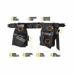 DIAMONDBACK DB5-17-GR-L Ranger Green The Spark Tool Belt Large