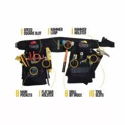 DIAMONDBACK DB5-20-GR-XXL Ranger Green Denali 2.0 Tool Belt XXL