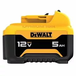 DeWALT DCB126 12V MAX 5.0Ah Lithium-Ion Lightweight Compact Battery