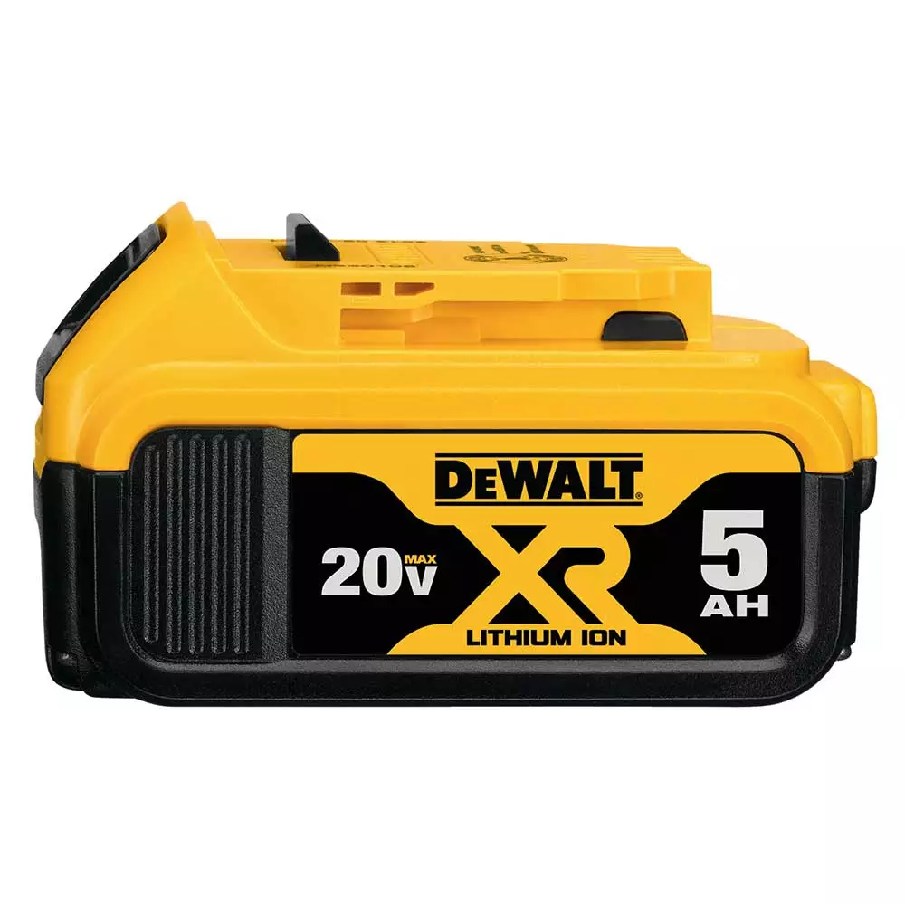 DeWALT DCB205 20V MAX Premium XR 5.0Ah Lithium Ion Power Tool Battery 3 DeWALT DCB205 20V MAX Premium XR 5.0Ah Lithium Ion Power Tool Battery